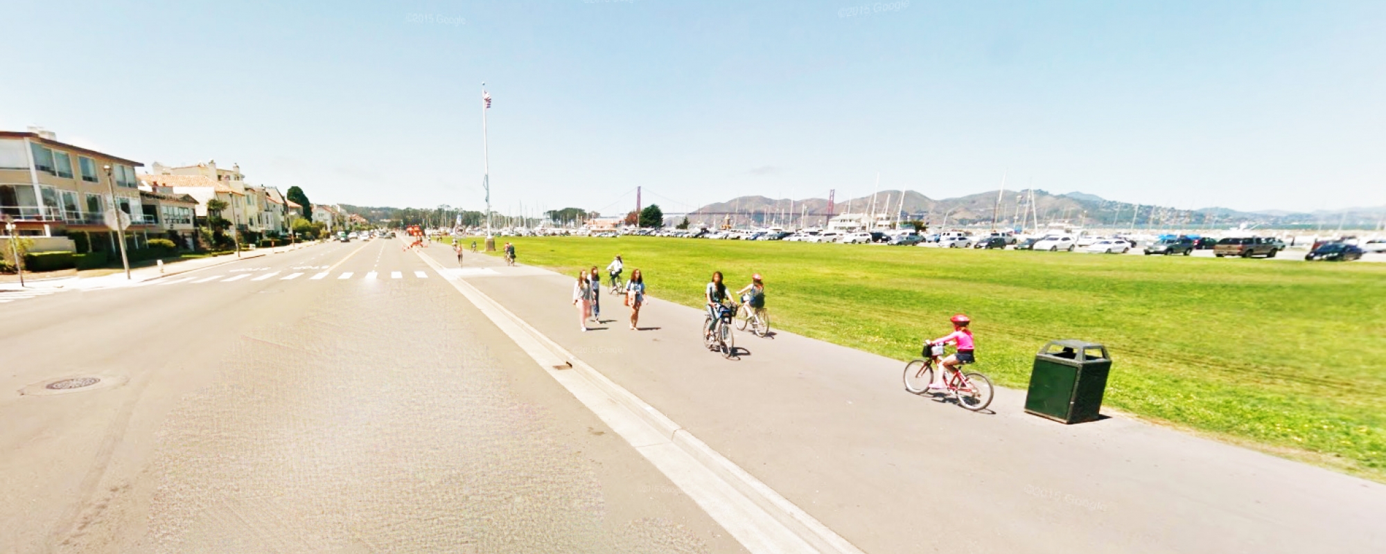 Marina Green Bicycle Trail Project