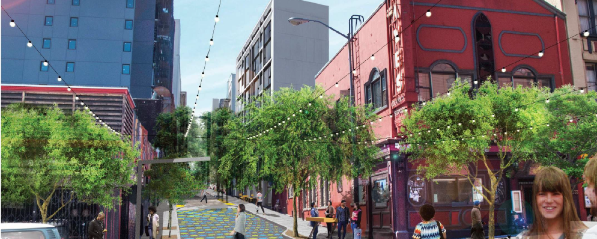 fern street streetscape rendering
