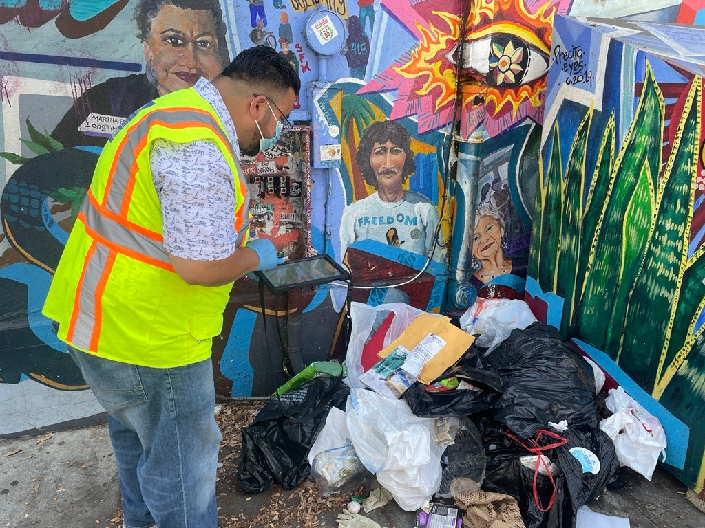Community Engagement supervising the neighborhood