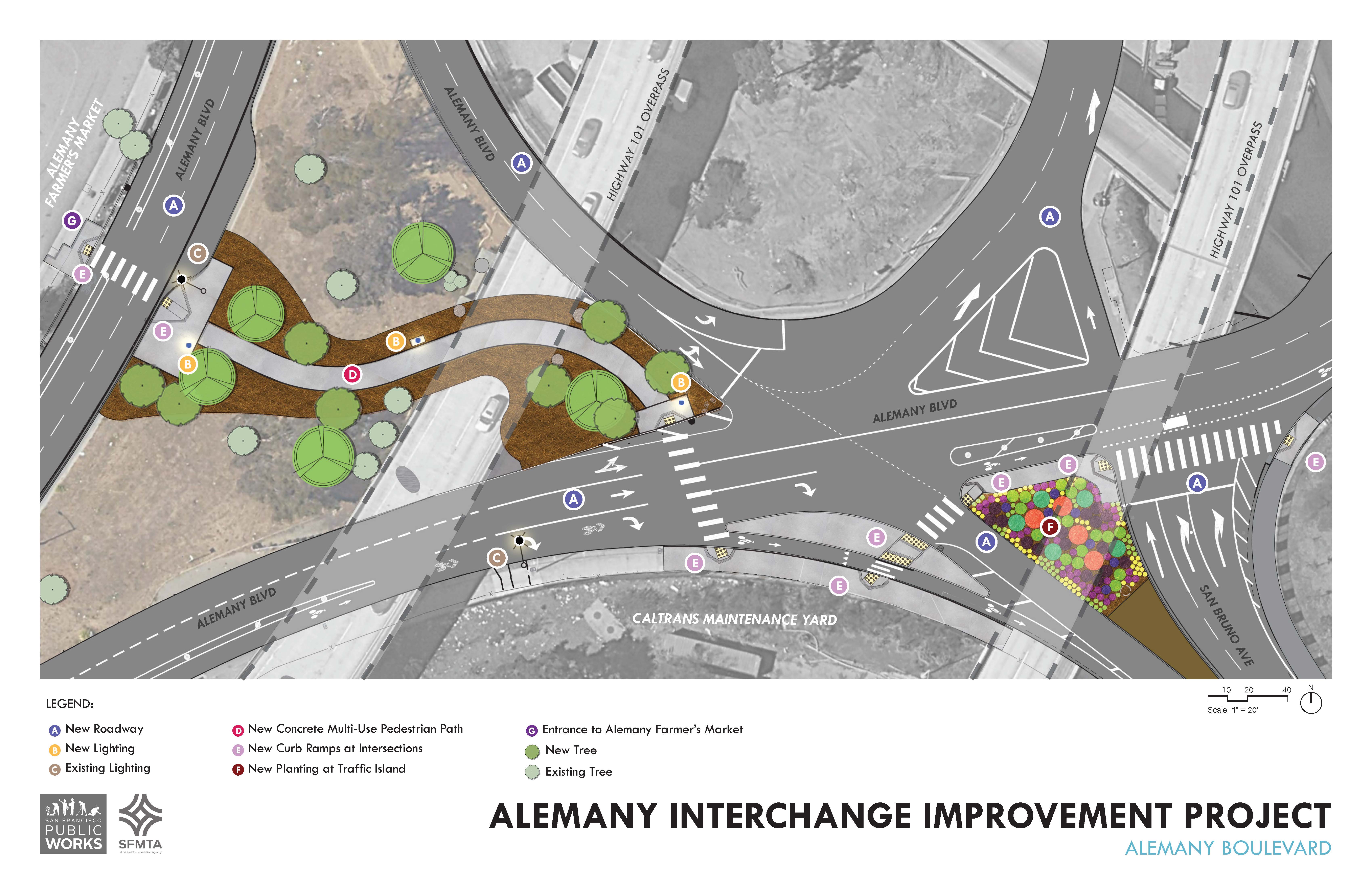 Alemany Interchange Improvement Project Public Works
