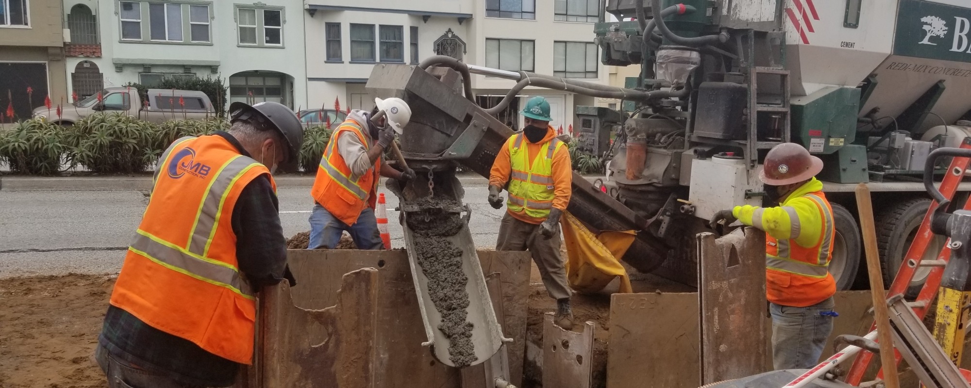 Sewer Trench work on 19th Ave