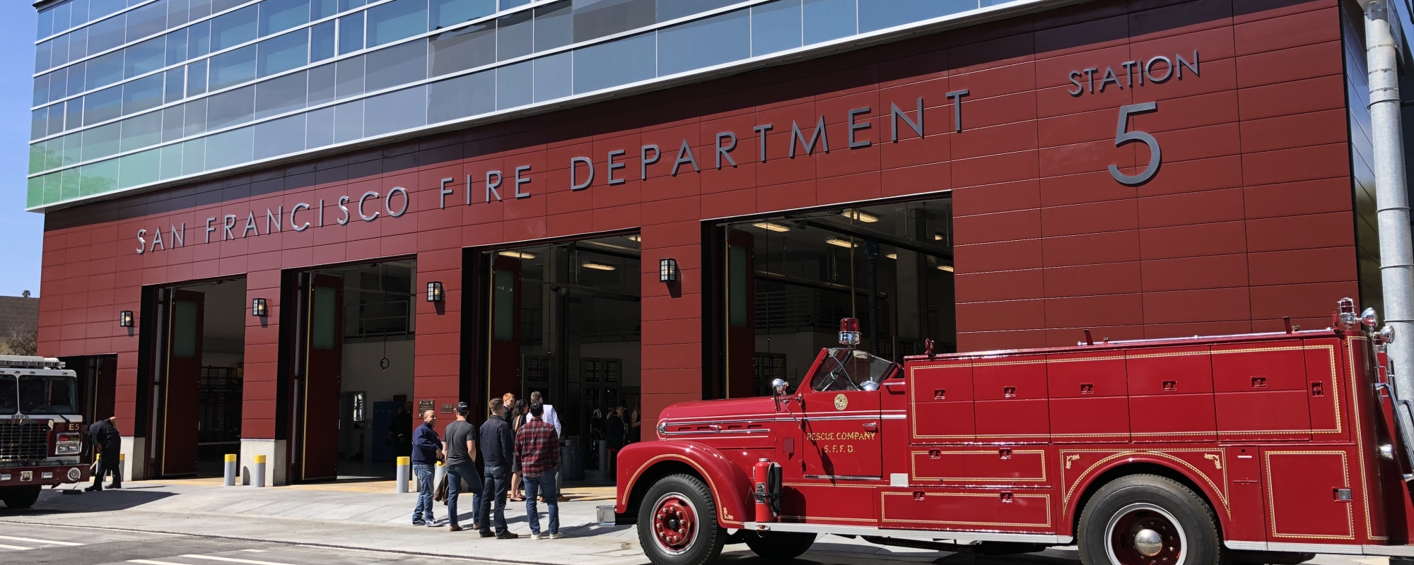 Construction for the new Fire Station 5 was completed in April 2019.